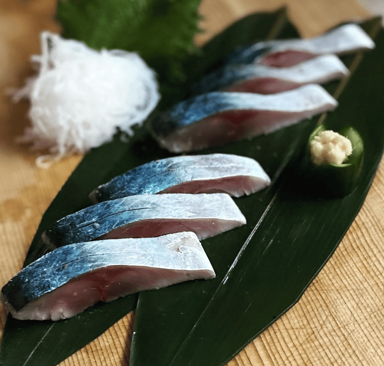 Shime Saba Sashimi